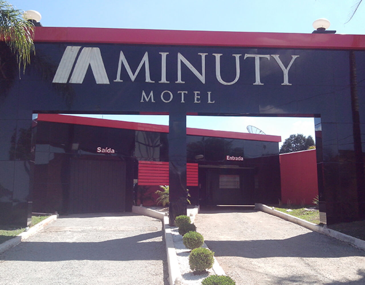 imagem fachada do motel